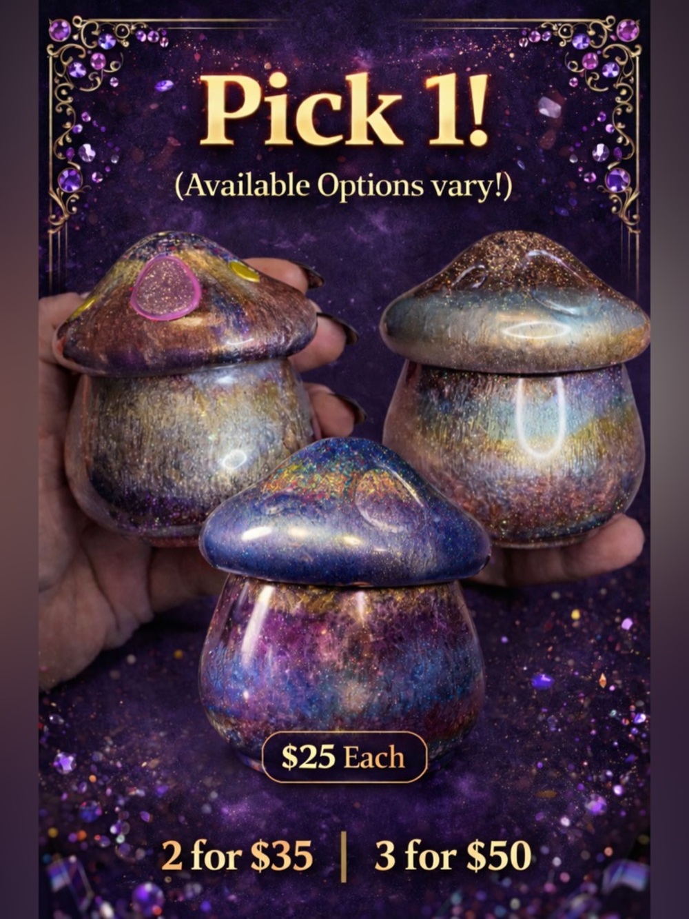 ✨Pick 1✨ Different options available! Not necessarily what’s pictured